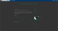 Desktop Screenshot of andrewconticolor.blogspot.com