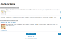 Tablet Screenshot of apellidoolaiz.blogspot.com