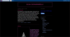 Desktop Screenshot of elsaschiaparelli.blogspot.com