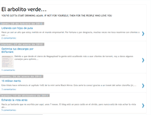 Tablet Screenshot of elarbolitoverde.blogspot.com