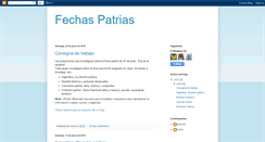 Desktop Screenshot of fechaspatrias20dejunio.blogspot.com