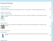 Tablet Screenshot of fechaspatrias20dejunio.blogspot.com
