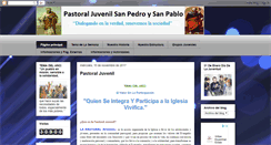 Desktop Screenshot of pastoraljuvenilspsp.blogspot.com