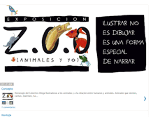 Tablet Screenshot of expo-zoo.blogspot.com