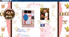 Desktop Screenshot of craftyrika.blogspot.com