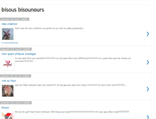 Tablet Screenshot of bisousbisounours.blogspot.com