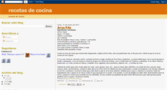 Desktop Screenshot of cocina-al-minuto.blogspot.com
