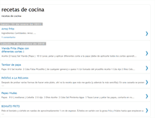 Tablet Screenshot of cocina-al-minuto.blogspot.com