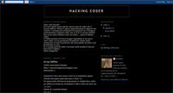 Desktop Screenshot of hackingcoder.blogspot.com