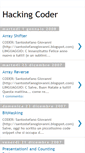 Mobile Screenshot of hackingcoder.blogspot.com