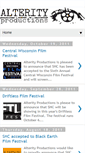 Mobile Screenshot of alterityproductions.blogspot.com