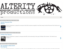 Tablet Screenshot of alterityproductions.blogspot.com
