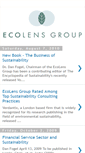 Mobile Screenshot of ecolensgroup.blogspot.com