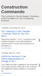 Mobile Screenshot of constructioncommando.blogspot.com