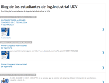 Tablet Screenshot of estudiantesindustrialucv.blogspot.com