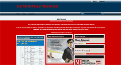 Desktop Screenshot of komunitas-pesirah.blogspot.com