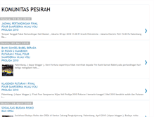 Tablet Screenshot of komunitas-pesirah.blogspot.com