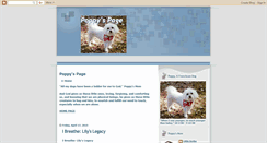 Desktop Screenshot of poppypage.blogspot.com