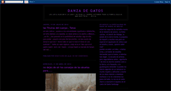 Desktop Screenshot of danzadegatos.blogspot.com