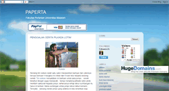 Desktop Screenshot of paperta.blogspot.com