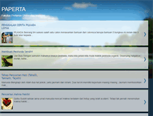 Tablet Screenshot of paperta.blogspot.com