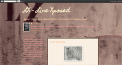 Desktop Screenshot of linexposed.blogspot.com