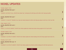 Tablet Screenshot of nickelupdates.blogspot.com