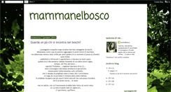 Desktop Screenshot of mammanelbosco.blogspot.com