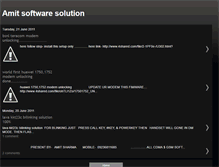 Tablet Screenshot of amitsoftwaresolution.blogspot.com