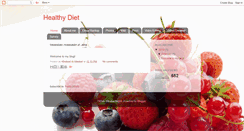 Desktop Screenshot of eathealthydiet.blogspot.com