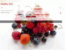 Tablet Screenshot of eathealthydiet.blogspot.com