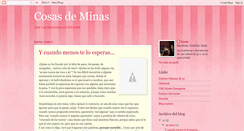 Desktop Screenshot of cosas-de-minas.blogspot.com