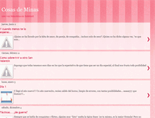 Tablet Screenshot of cosas-de-minas.blogspot.com