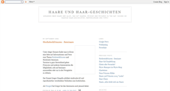 Desktop Screenshot of haare-frisuren.blogspot.com