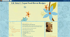 Desktop Screenshot of lksistersvegrecipes.blogspot.com