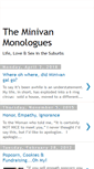 Mobile Screenshot of minivanmonologues.blogspot.com