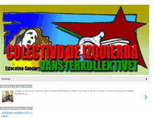 Tablet Screenshot of colectivoizquierda.blogspot.com