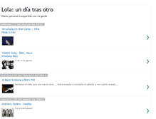 Tablet Screenshot of lola-undiatrasotro.blogspot.com