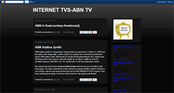 Desktop Screenshot of mana-tv-abntv.blogspot.com