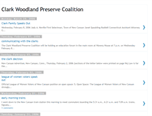 Tablet Screenshot of clarkwoodlandpreserve.blogspot.com