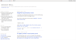 Desktop Screenshot of designwell.blogspot.com