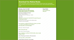 Desktop Screenshot of medicinebooks.blogspot.com