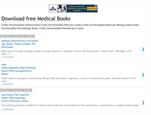 Tablet Screenshot of medicinebooks.blogspot.com