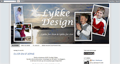 Desktop Screenshot of lykkedesign.blogspot.com