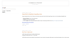 Desktop Screenshot of comicspoint.blogspot.com