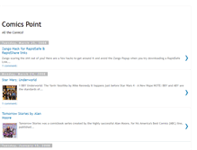 Tablet Screenshot of comicspoint.blogspot.com