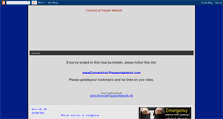 Desktop Screenshot of connecticutpreppersnetwork.blogspot.com