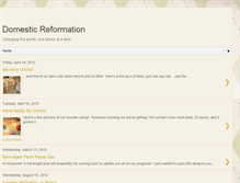 Tablet Screenshot of domesticreformation.blogspot.com