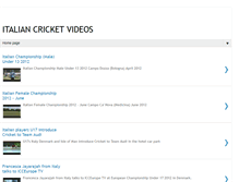 Tablet Screenshot of italiancricketvideos.blogspot.com