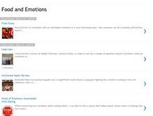 Tablet Screenshot of foodandemotions.blogspot.com